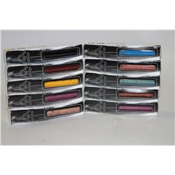 LOT OF 10 ASSORTED OCC LIP TAR LIQUID LIPSTICKS