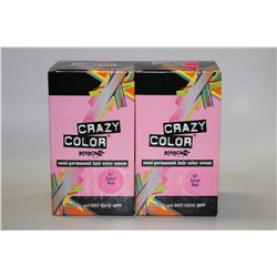 2PK OF RENBOW CRAZY COLOR SEMI- PERMANENT