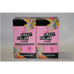 2PK OF RENBOW CRAZY COLOR SEMI- PERMANENT