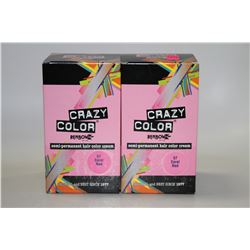 2PK OF RENBOW CRAZY COLOR SEMI- PERMANENT
