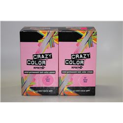 2PK OF RENBOW CRAZY COLOR SEMI- PERMANENT