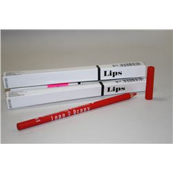 LOT OF 5 ASSORTED LORD & BERRY LIP COSMETICS