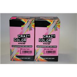 2PK OF RENBOW CRAZY COLOR SEMI- PERMANENT