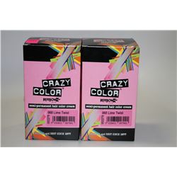 2PK OF RENBOW CRAZY COLOR SEMI- PERMANENT