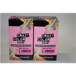 2PK OF RENBOW CRAZY COLOR SEMI- PERMANENT