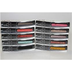 LOT OF 10 ASSORTED OCC LIP TAR LIQUID LIPSTICK