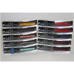 LOT OF 10 ASSORTED OCC LIP TAR LIQUID LIPSTICK