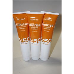 LOT OF 3 ARTEGO 6:50 SUNRISE REVITALIZING