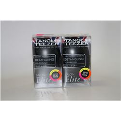2PK OF TANGLE TEEZER DETANGLING HAIRBRUSH
