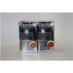 2PK OF TANGLE TEEZER DETANGLING HAIRBRUSH