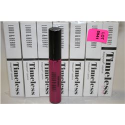 LOT OF 7 ASSORTED TIMELESS KISS PROOF LIPSTICK