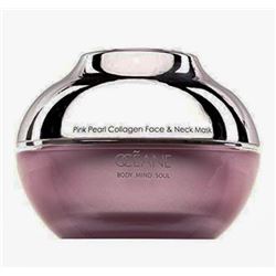 MSRP $79 USD OCEANE 50ML PINK PEARL COLLAGEN FACE & NECK MASK