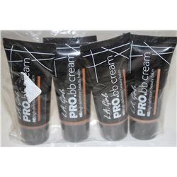 LOT OF 4 LA GIRL PRO BB CREAM; DEEP