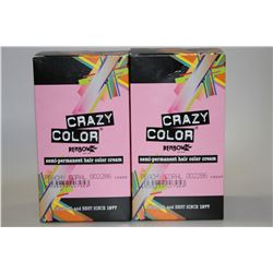 2PK OF RENBOW CRAZY COLOR SEMI- PERMANENT