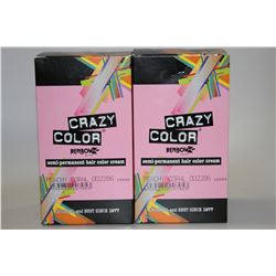 2PK OF RENBOW CRAZY COLOR SEMI- PERMANENT