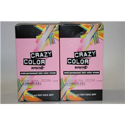 2PK OF RENBOW CRAZY COLOR SEMI- PERMANENT