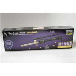 HOT TOOLS 1/2" MARCEL IRON/WAND 24K GOLD