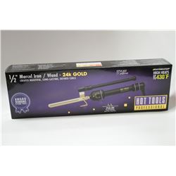HOT TOOLS 1/2" MARCEL IRON/WAND 24K GOLD