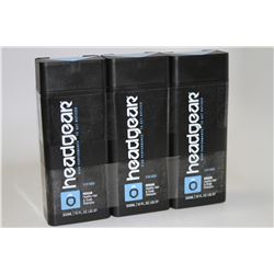 3PK OF HEADGEAR 300ML HEALTHY HAIR & SCALP