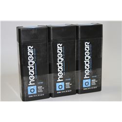 3PK OF HEADGEAR 300ML HEALTHY HAIR & SCALP