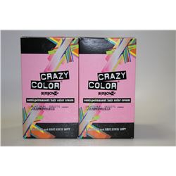 2PK OF RENBOW CRAZY COLOR SEMI- PERMANENT