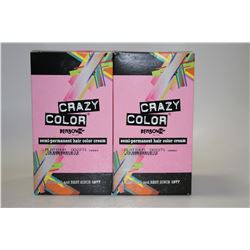 2PK OF RENBOW CRAZY COLOR SEMI- PERMANENT