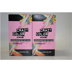 2PK OF RENBOW CRAZY COLOR SEMI- PERMANENT