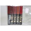 Image 1 : LOT OF 5 ASSORTED LA GIRL METAL LIQUID LIPSTICK