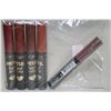 Image 1 : LOT OF 5 ASSORTED LA GIRL METAL LIQUID LIPSTICK