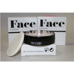 LOT OF 3 LORD & BERRY FACE POWDERS; BEIGE 8710