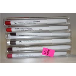 LOT OF 6 ASSORTED OCC COSMETIC COLOR PENCILS