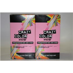 2PK OF RENBOW CRAZY COLOR SEMI- PERMANENT