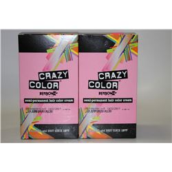 2PK OF RENBOW CRAZY COLOR SEMI- PERMANENT