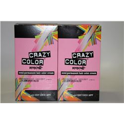 2PK OF RENBOW CRAZY COLOR SEMI- PERMANENT