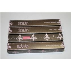 4PK OF GIRLACTIK BEAUTY ASSORTED STAR GLOSSES