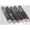 Image 1 : LOT OF 5 ASSORTED LA GIRL FLAT VELVET LIP STICKS
