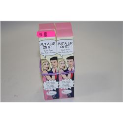 LOT OF 4 THE BALM EYELID; OUT A LID ON IT