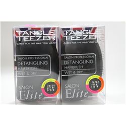 2PK OF TANGLE TEEZER DETANGLING HAIRBRUSH