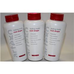 3PK OF ARTEGO 300ML STYLING TOOLS COOL SHAPE