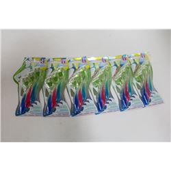 LOT OF 6 B BEAUTE 3PK MINI BIKINI RAZORS