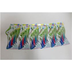 LOT OF 6 B BEAUTE 3PK MINI BIKINI RAZORS