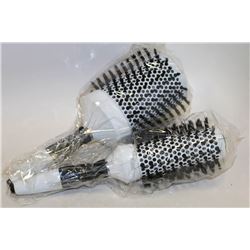 LOT OF 2 ARTEGO ROUND BRUSHES; 80 & 43