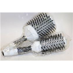 LOT OF 2 ARTEGO ROUND BRUSHES; 80 & 43