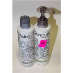 LOT OF 2 SKIN TRUTH 200ML SALON SKINCARE;