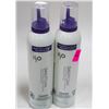 Image 1 : LOT OF 2 264ML ISO DAILY FOAM FIRM HOLD MOUSSE