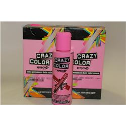 2PK OF RENBOW CRAZY COLOR SEMI PERMANENT HAIR