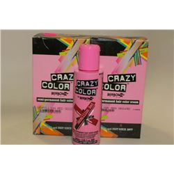 2PK OF RENBOW CRAZY COLOR SEMI PERMANENT HAIR
