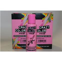 2PK OF RENBOW CRAZY COLOR SEMI PERMANENT HAIR