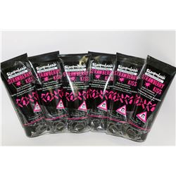 6 PACK SHAMPOOHEADS PROFESSIONAL STRAWBERRY KISS