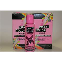 2PK OF RENBOW CRAZY COLOR SEMI PERMANENT HAIR